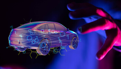 autonomous online car sharing service controlled
