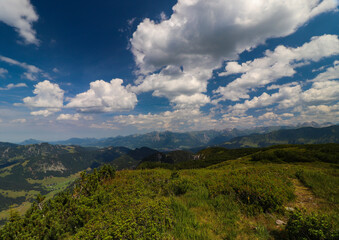 Alpenpanorama im Oberallgäu