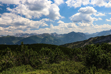 Alpenpanorama im Oberallg&auml;u