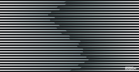 Striped texture, Abstract warped Diagonal Striped Background, wave lines texture. Brand new style for your business design, vector template for your ideas