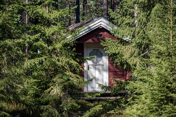 house in the woods