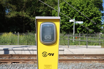 Payment terminals for public transportation cars (OV Chipkaart) in Utrecht