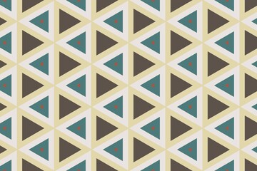 Simple ornamental pattern, textile print. Pattern for fabric and trellis. Geometric pattern. Seamless surface. Minimalist wallpaper.