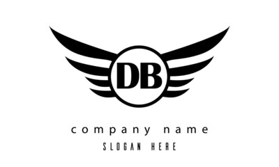 DB wings latter logo