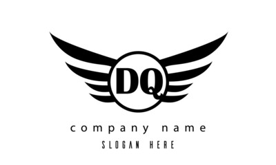 DQ wings latter logo