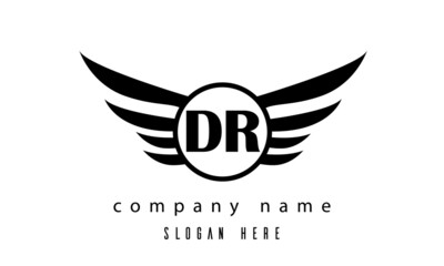 DR wings latter logo