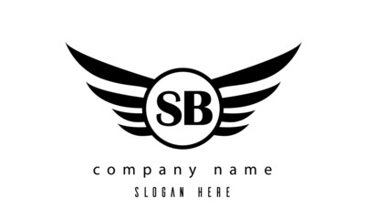 SB wings latter logo