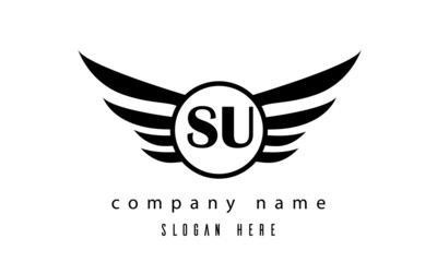 SU wings latter logo