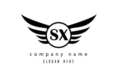 SX wings latter logo