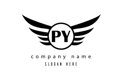 PY wings latter logo