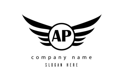 AP wings latter logo
