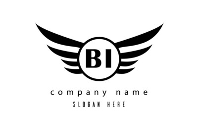 BI wings latter logo