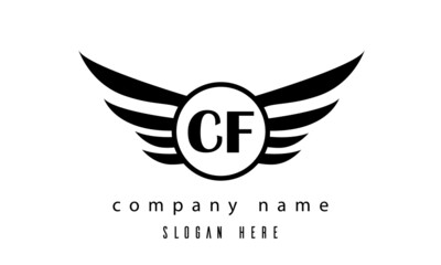 CF wings latter logo