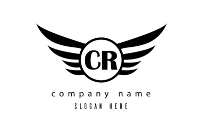 CR wings latter logo