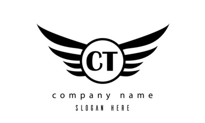 CT wings latter logo