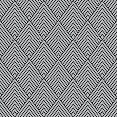 fabric pattern. Vector black white background. Seamless pattern design. Chevrons abstract artwork Modern