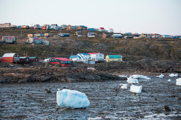 City of Iqaluit, Baffin Island, Canada.
