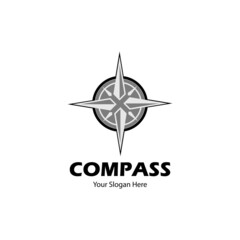 Obraz premium simple compass logo with classic style