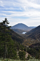 Climbing from Nikko Yumoto to Mount shirane, Tochigi, Japan 