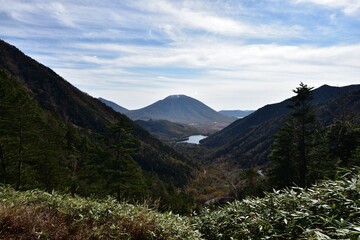 Climbing from Nikko Yumoto to Mount shirane, Tochigi, Japan 