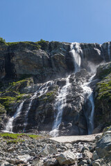 Obraz premium Sofia waterfalls in Arkhyz, Karachay-Cherkessia. Russia