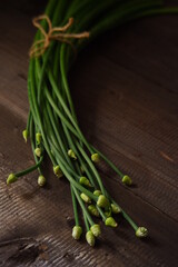 a bunch of onion flower 