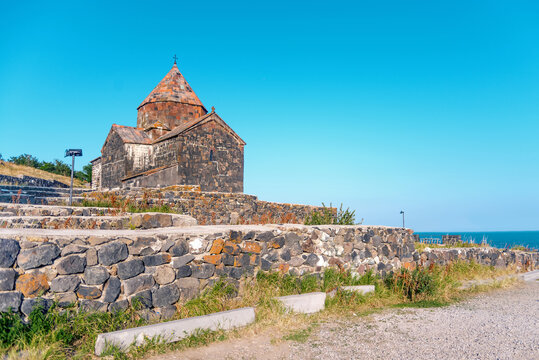 Sevanavank is a monastic complex located on a peninsula at the northwestern shore of Lake Sevan in the Gegharkunik Province of Armenia, the monastery of Sevanavank was founded in 874 by Princess Maria