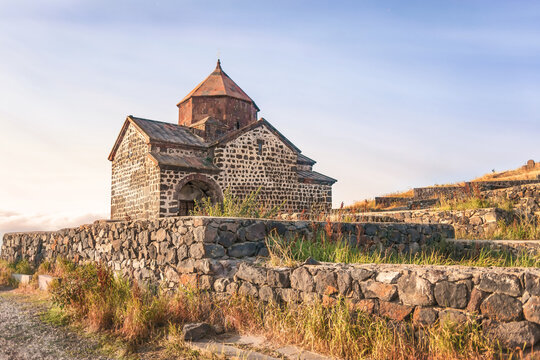 Sevanavank is a monastic complex located on a peninsula at the northwestern shore of Lake Sevan in the Gegharkunik Province of Armenia, the monastery of Sevanavank was founded in 874 by Princess Maria
