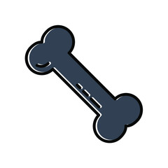 dog bone icons symbol vector elements for infographic web