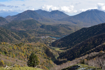 Climbing from Nikko Yumoto to Mount shirane, Tochigi, Japan 