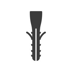 Dowel icon. Vector isolated on white