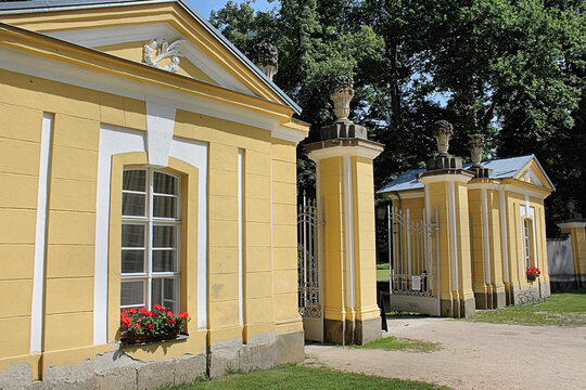 Eingang Schloss Neschwitz