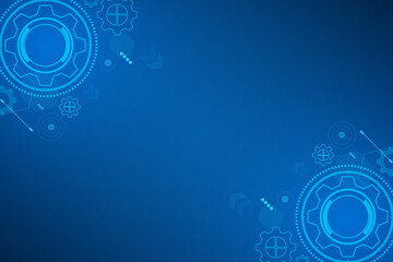 digital technology and engineering, digital telecoms concept, Hi-tech, futuristic technology background, vector illustration.	
