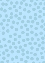 seamless pattern with circles dots blue 