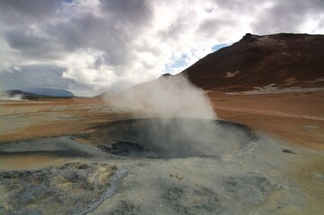 Volcanic activity in Namafjall/Hverir