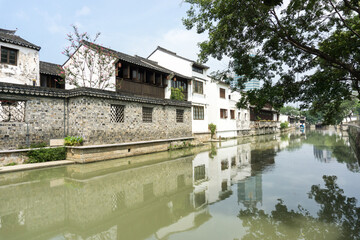 Fototapeta na wymiar Ancient architecture of Qingguo Lane, Changzhou, Jiangsu Province, China