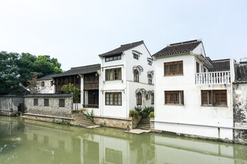 Fototapeta na wymiar Ancient architecture of Qingguo Lane, Changzhou, Jiangsu Province, China