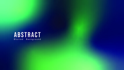 Abstract colorful blurred vector background, blue and green color for backdrop  Illustration Vector EPS 10