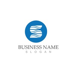 Business corporate S letter logo