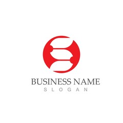 Business corporate S letter logo
