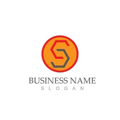 Business corporate S letter logo