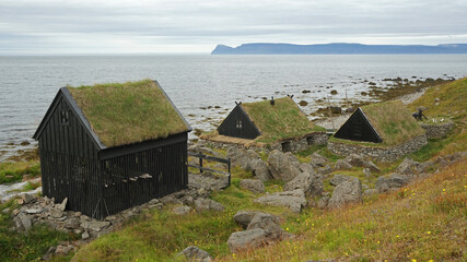the fishing village of Osvor in Bolungarvik, Iceland