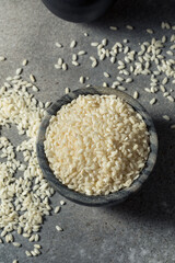 Raw White Organic Arborio Rice