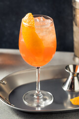 Boozy Refreshing Bourbon Spritz Cocktail