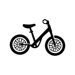 Bike Logo Icon Vector, vehicle for sports, racing, casual, downhill, retro template