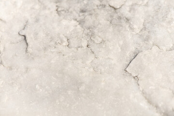 White stone background, cross section ,closeup
