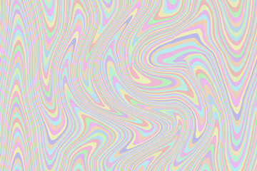 ペールカラーのマーブリング