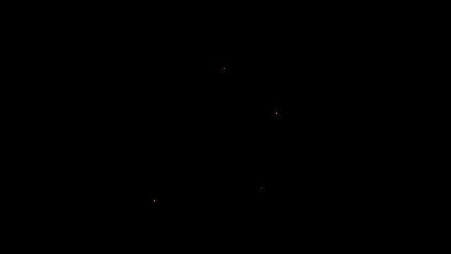 Fireworks Explosion on Black Background 4k Footage New Year, Diwali, Celebration Background