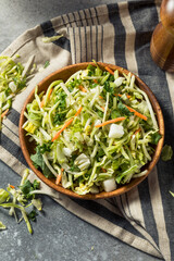 Healthy Homemade Shredded Cabbage Vegetable Power Blend