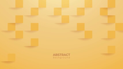 Abstract 3d modern square banner background. Geometric pattern texture. vector art illustration